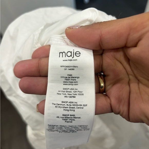 Maje Poplin Shirt - Picture 4 of 4